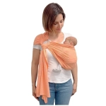 Bandolera Portabebés de Verano Quokkababy Melocotón