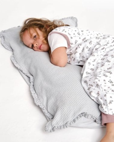 Saco de Dormir de Verano con Pies de Molis&Co Bloom Pink