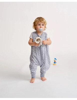 Saco de Dormir de Verano con Pies de Molis&Co Blue Garden