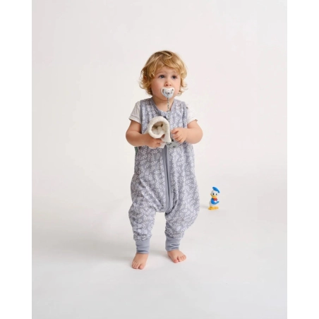 Saco de Dormir de Verano con Pies de Molis&Co Blue Garden