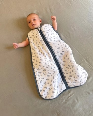 Saco de Dormir de Entretiempo Muselina Algodón de Molis & Co Ocean
