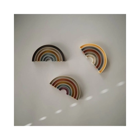 Juguete de Apilar Arcoiris de Mushie