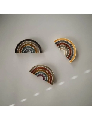 Juguete Apilar Arcoiris de Mushie