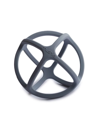 Mordedor Silicona Bola de Mushie Azul