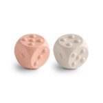 Pack 2 Mordedores Dados Pop it de Mushie Blush