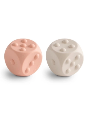 Pack 2 Mordedores Dados Pop it de Mushie Blush