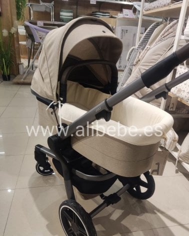 Interior Capazo para Hub de Giraffa Bianca e Blu Crema