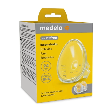 Embudo para Sacaleches Medela Hands Free 24 mm