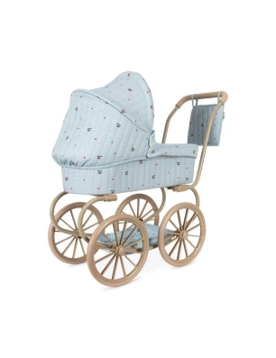 Cochecito de Muñecas Minnie Cherry Blue Coeur de Konges Slojd