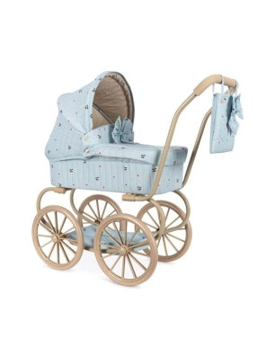 Cochecito de Muñecas Minnie Cherry Blue Coeur de Konges Slojd