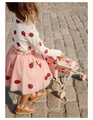 Silla de paseo para Muñecas Ladibug Glitter de Konges Slojd