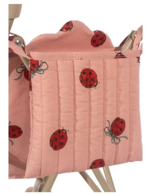 Silla de paseo para Muñecas Ladibug Glitter de Konges Slojd