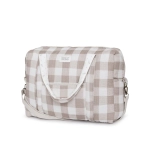 Bolsa de Maternidad Camila de Babyshower Vichy Caramel
