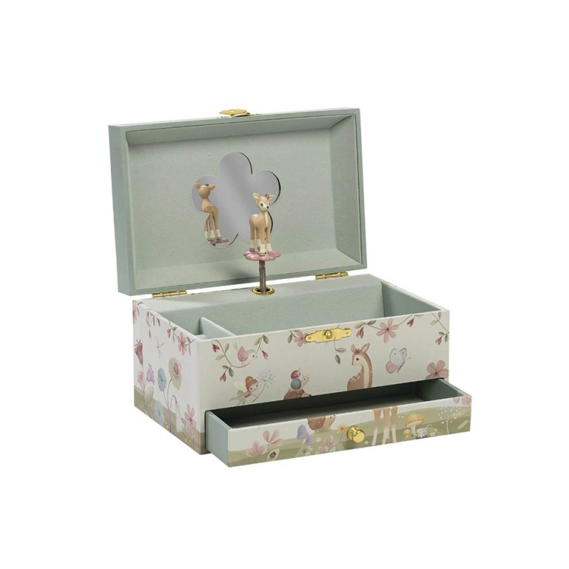 Caja Musical Joyero Forest Friends de Little Dutch