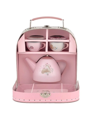 Maleta juego de Té Fairy Garden de Little Dutch