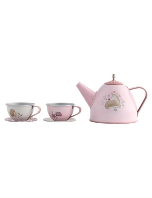 Maleta juego de Té Fairy Garden de Little Dutch