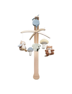 Móvil Musical Madera Forest Friends de Little Dutch