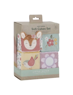 Cubos Blanditos Apilables Fairy Garden de Little Dutch