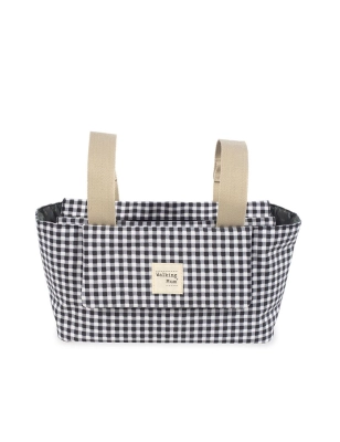 Bolso Organizador I Love Vichy de Walking Mum Negro