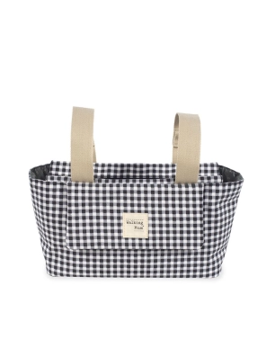 Bolso Organizador I Love Vichy de Walking Mum Negro