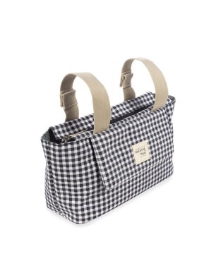 Bolso Organizador I Love Vichy de Walking Mum Negro