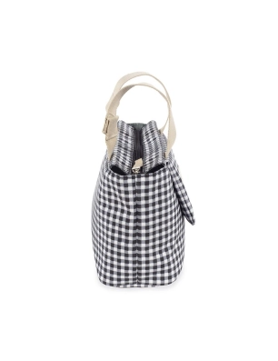 Bolso Organizador I Love Vichy de Walking Mum Negro