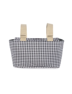 Bolso Organizador I Love Vichy de Walking Mum Negro