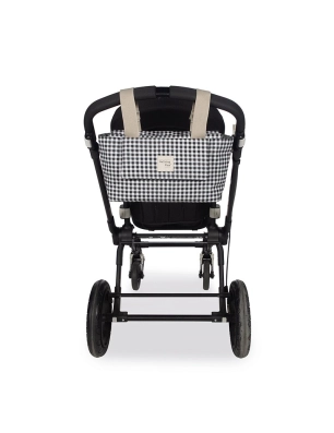 Bolso Organizador I Love Vichy de Walking Mum Negro