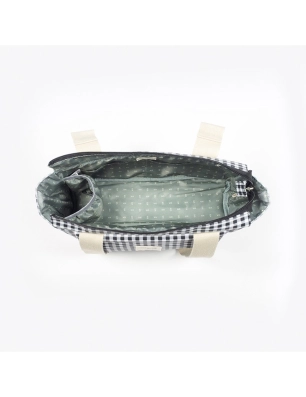Bolso Organizador I Love Vichy de Walking Mum Negro