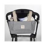 Bolso Organizador I Love Vichy de Walking Mum Negro