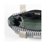 Bolso Organizador I Love Vichy de Walking Mum Negro