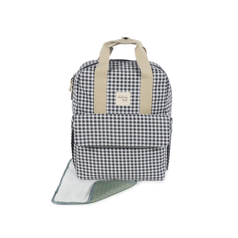 Mochila Maternal I Love Vichy de Walking Mum