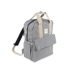 Mochila Maternal I Love Vichy de Walking Mum Negro