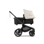 Cochecito 2 piezas Bugaboo Fox 5 Renew Completo Negro / Blanco Niebla