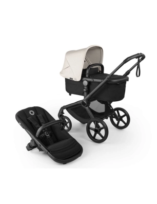 Cochecito 2 piezas Bugaboo Fox 5 Renew Completo Negro / Blanco Niebla