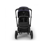 Cochecito 2 piezas Bugaboo Fox 5 Renew Negro/Negro Clásico Capota Azul Indigo