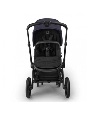 Cochecito 2 piezas Bugaboo Fox 5 Renew Negro/Negro Clásico Capota Azul Indigo