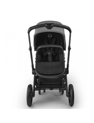 Cochecito 2 piezas Bugaboo Fox 5 Renew Negro/Negro Clásico Capota Gris Lunar
