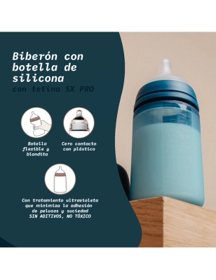 Biberón de Silicona de Suavinex