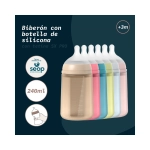 Biberón de Silicona de Suavinex