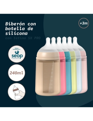 Biberón de Silicona de Suavinex