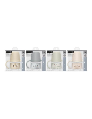 Biberón 150ml Entrena asas silicona +4m