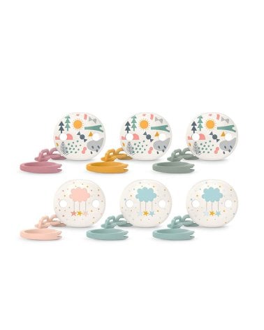 Sujeta Chupetes Prints redondo de Suavinex