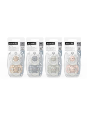 Pack 2 Chupetes Nocturnos Fisiológicos de Suavinex
