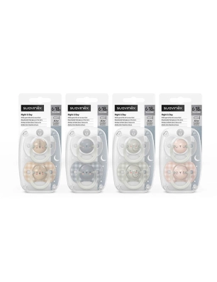 Pack 2 Chupetes Nocturnos Fisiológicos de Suavinex