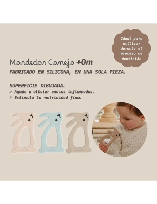 Mordedor de Silicona Conejito Hygge de Suavinex