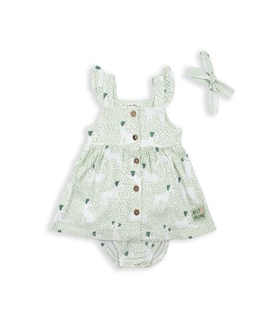 Vestido+Braga+Cinta De Babybol