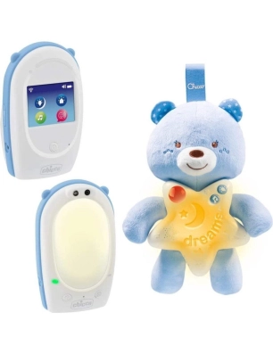 Vigilabebés Baby Audio con Panel de Chicco Azul