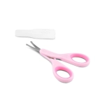 Tijeras de punta redonda para bebé de Chicco Rosa