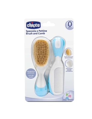 Cepillo y peine de Chicco Azul